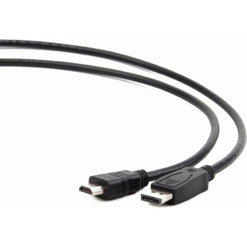 CABLU video GEMBIRD, adaptor DisplayPort (T) la HDMI (T), 1.8m, negru, "CC-DP-HDMI-6" (include TV 0.18lei)