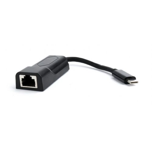 ADAPTOR RETEA GEMBIRD , extern, USB-C, port RJ-45, 1000 Mbps, "A-CM-LAN-01" (include TV 0.18lei)