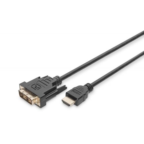 ASSMANN HDMI adapter cable type A-DVI 18+1 M/M 5.0m Full HD bl "AK-330300-050-S"