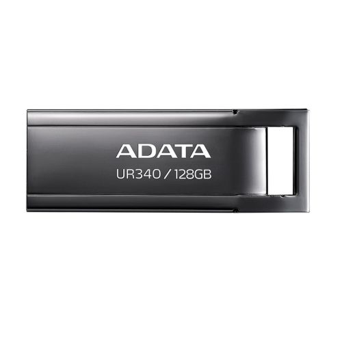 USB UR340 128GB BLACK METALIC, "AROY-UR340-128GBK"
