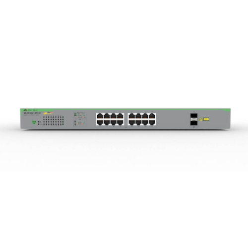 NET SWITCH 16PORT 1000T/2SFP AT-GS950/18PSV2-50 ALLIED, "AT-GS950/18PSV2-50" (include TV 1.75lei)