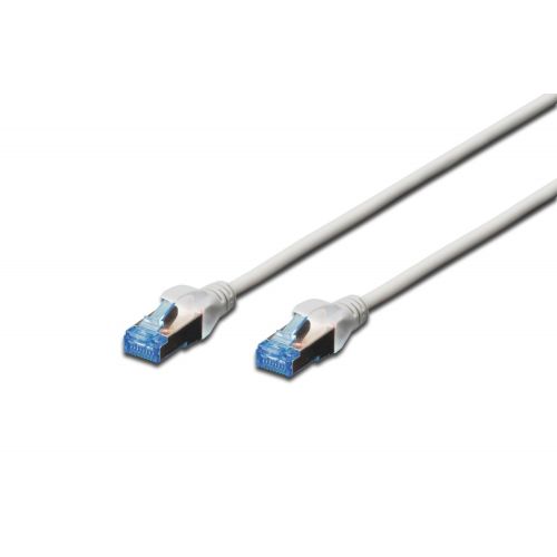 DIGITUS CAT 5e F-UTP patch cable PVC AWG 26/7 length 0.5 m color grey "DK-1522-005"