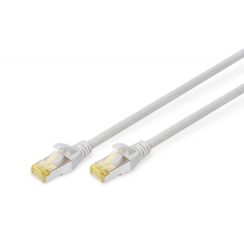 DIGITUS patchcable CAT6A 5.0m grey LSOH 4x2 AWG 26/7 twisted pair 2xRJ45 grey "DK-1644-A-050"