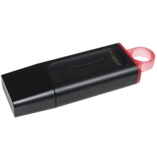 MEMORIE USB 3.2 KINGSTON 256 GB, cu capac, carcasa plastic, negru, "DTX/256GB" (include TV 0.03 lei)
