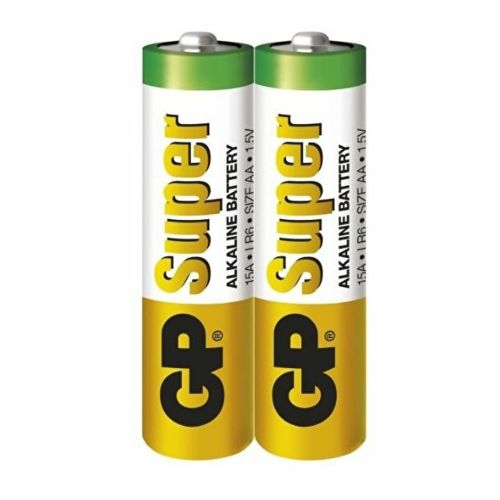 Baterie GP Batteries, Super Alcalina AA (LR6) 1.5V alcalina, shrink 2 buc. " GP15AEBC-2S2" "GPPCA15AS026" - 305811 (include TV 0.16lei)
