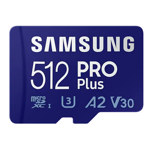 Card memorie Samsung MB-MD512KA/EU,  Micro-SDXC,  PRO Plus (2021),  512GB, "MB-MD512KA/EU" (include TV 0.03 lei)