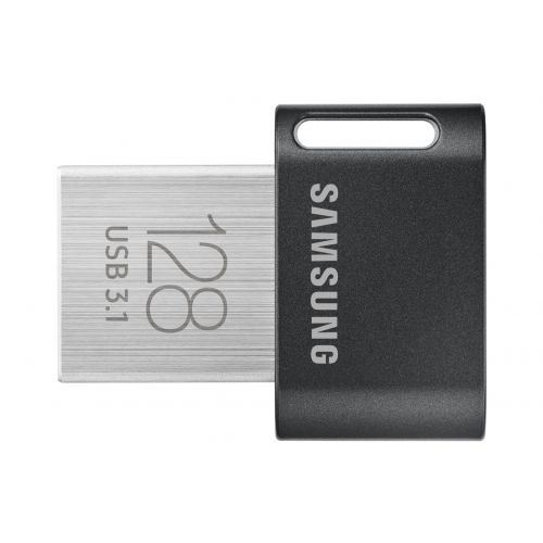 MEMORIE USB SAMSUNG 128 GB, USB 3.1, profil mic, carcasa plastic, negru, "MUF-128AB/APC" (include TV 0.03 lei)