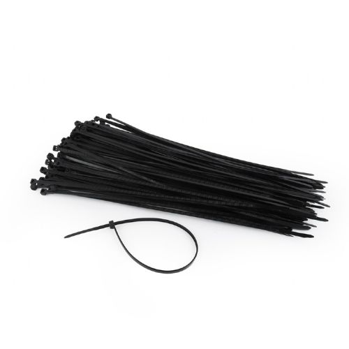 TILE prindere cablu GEMBIRD, 100pcs., 250*3.6 mm, din Nylon, rezistent UV, black, "NYTFR-250x3.6"