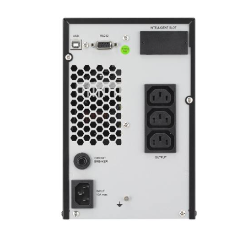 UPS FORTRON Online cu Sinusoida Pura, tower,  1000VA/  900W, AVR, 3 x socket IEC, display LCD, 2 x baterie 12V/9Ah, con. USB, RS232, dubla conversie,"Champ 1K Tower""PPF8001305"  (include TV 35lei)
