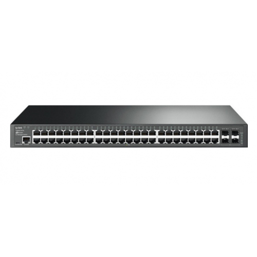 SWITCH TP-LINK L2 Managed 52-Port Gigabit L2+ Managed Switch with 48-Port PoE+, carcasa metalica, rackabil "TL-SG3452P" (include TV 1.75lei)