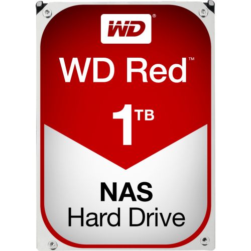 HDD WD 1 TB, Red, 5.400 rpm, buffer 64 MB, pt. NAS, "WD10EFRX"