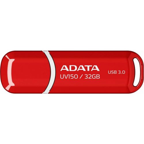 MEMORIE USB 3.2 ADATA 32 GB, cu capac, carcasa plastic, rosu, "AUV150-32G-RRD" (include TV 0.03 lei)