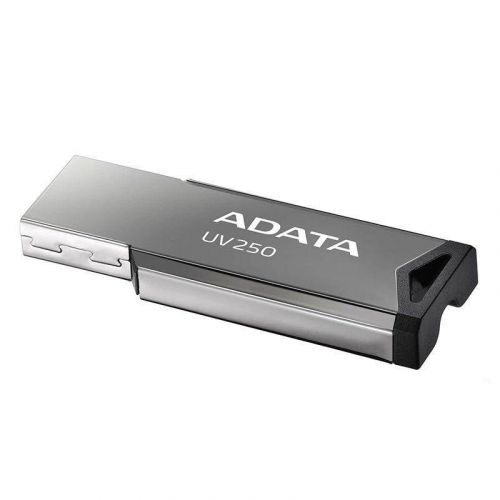 MEMORIE USB 2.0 ADATA 32 GB, clasica, carcasa metalica, argintiu, "AUV250-32G-RBK" (include TV 0.03 lei)