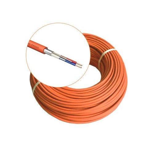 Cablu incendiu JE-H(St)H FE 180 E30/E90, 2x2x08 ecranat, 100m , MEK90-2x2x08