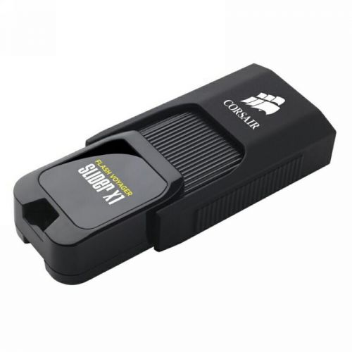 MEMORIE USB 3.0 CORSAIR 128 GB, retractabila, carcasa plastic, negru, "CMFSL3X1-128GB" (include TV 0.03 lei)