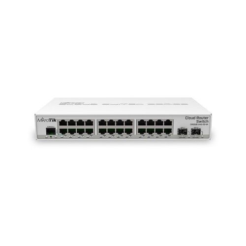 NET ROUTER/SWITCH 24PORT 1000M/CRS326-24G-2S+IN MIKROTIK MIKROTIK, "CRS326-24G-2S+IN" (include TV 1.75lei)