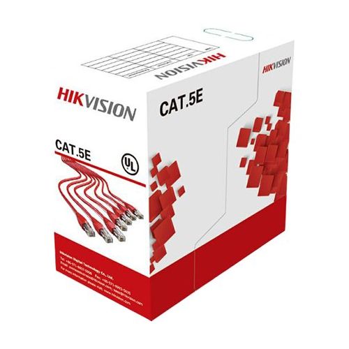 Cablu UTP CAT5e Hikvision 305M, DS-1LN5E-S