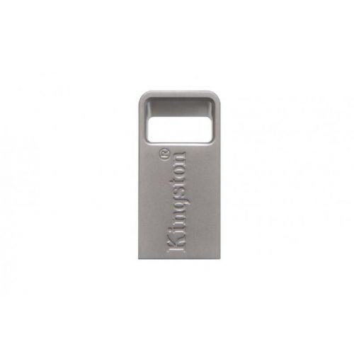 MEMORIE USB 3.1 KINGSTON 128 GB, profil mic, carcasa metalic, argintiu, "DTMC3/128GB" (include TV 0.03 lei)