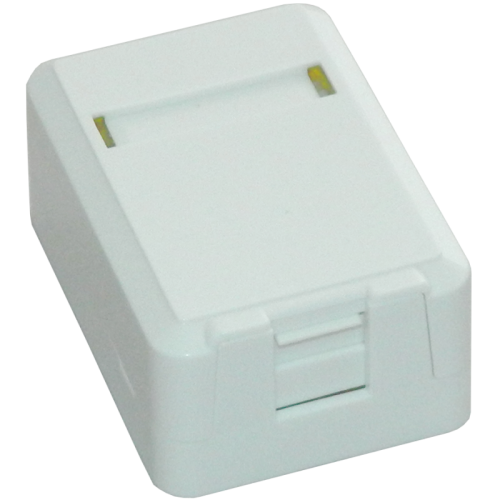 Box 1 port cu capac antipraf - EMTEX, "EMT-BOX1P"