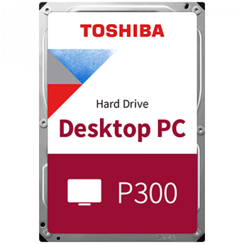 HDD Desktop TOSHIBA 2TB P300 SMR (3.5", 128MB, 5400RPM, NCQ, AF, SATA 6Gbps), retail pack, "HDWD220EZSTA"