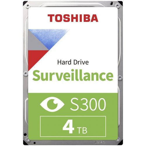 HDD TOSHIBA 4TB, S300, 5.400 rpm, buffer 128 MB, pt supraveghere, "HDWT840UZSVA"
