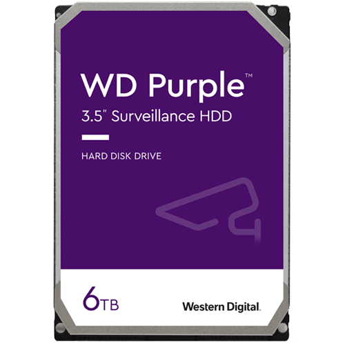 Hard disk 6TB - Western Digital PURPLE WD60PURX