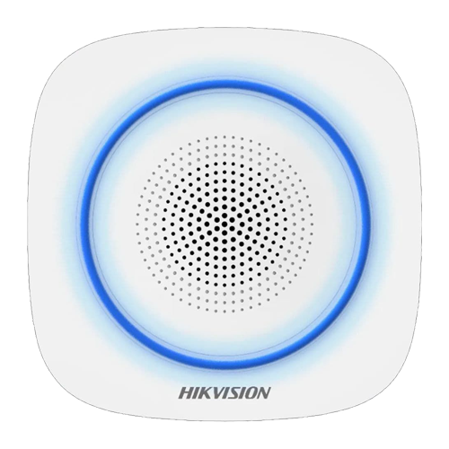 Sirena wireless AX PRO de interior cu led albastru, 868Mhz - HIKVISION DS-PS1-I-WE-B