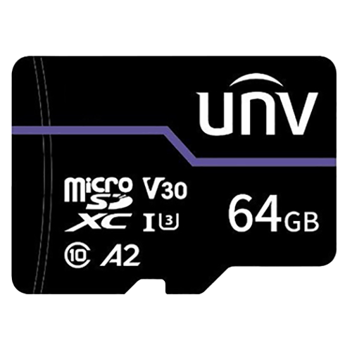 Card memorie 64GB, PURPLE CARD - UNV TF-64G-T-IN