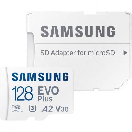 MICROSDXC EVO PLUS 128GB CL10 UHS1 W/AD, "MB-MC128KA/EU" (include TV 0.03 lei)
