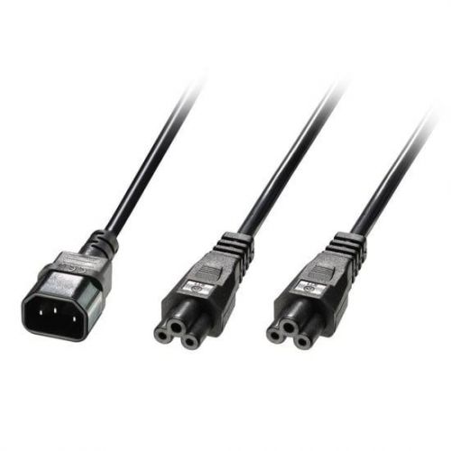 Cablu alim Lindy IEC C14 to 2 x IEC C5