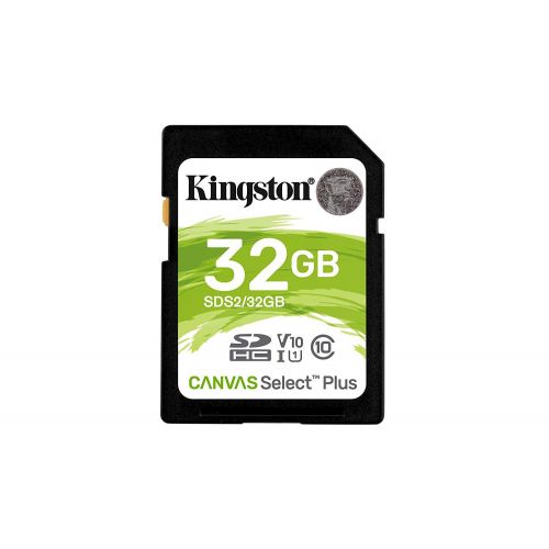 CARD SD KINGSTON, 32 GB, SDHC, clasa 10, standard UHS-I U1, "SDS2/32GB" (include TV 0.03 lei)