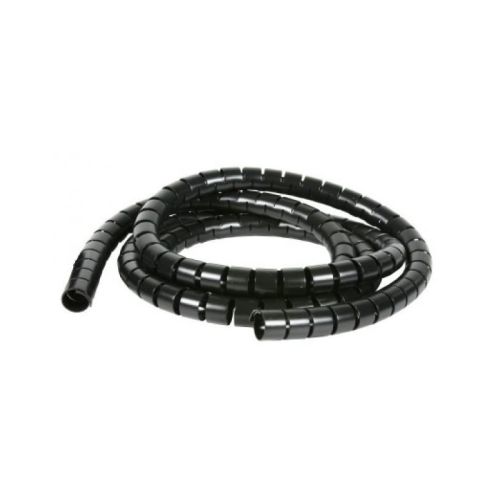 Organizator spiralat cabluri 4 - 20mm, black, (25m) -ELEMATIC, "SP 4N"