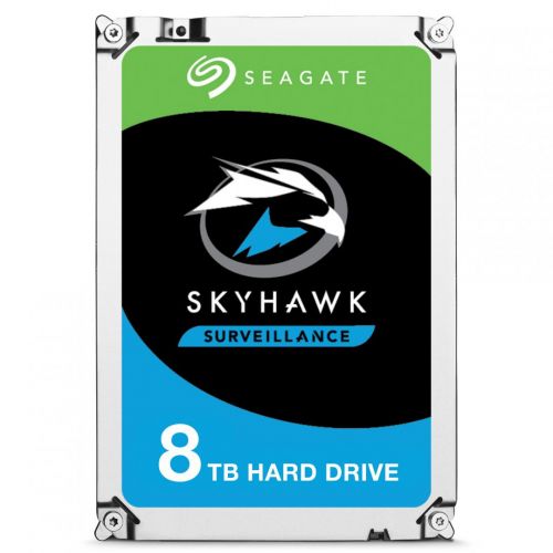 HDD SEAGATE 8 TB, SkyHawk, 7.200 rpm, buffer 256 MB, pt. supraveghere, "ST8000VX004"