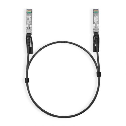 Cablu TP-Link 1 Metru 10G SFP+ Direct Attach, 10G SFP+ conector la ambele capete "TL-SM5220-1M" (include timbru verde 0.25 lei)