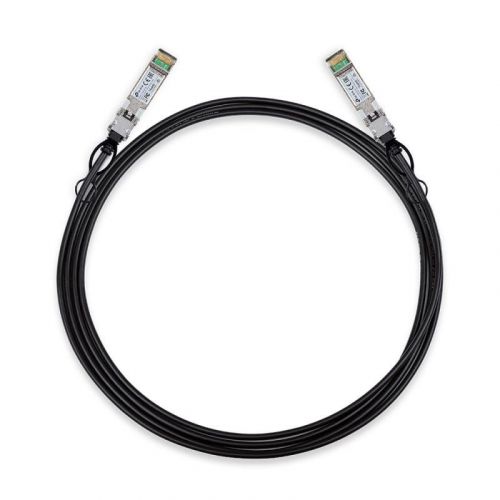 Cablu TP-Link 3 Metri 10G SFP+ Direct Attach, 10G SFP+ conector la ambele capete "TL-SM5220-3M" (include timbru verde 0.25 lei)