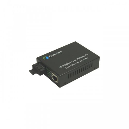 Mediaconvertor 10/100M 850nm Multimode 550m conector SC - TRANSCOM, "TS-100-MD-05"
