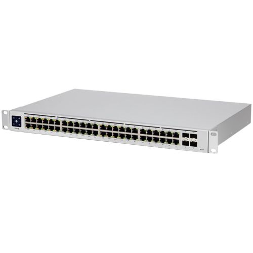 USW-48-PoE is 48-Port managed PoE switch with (48) Gigabit Ethernet ports including (32) 802.3at PoE+ ports, and (4) SFP ports. Powerful second-generation UniFi switching., "USW-48-POE-EU" (include TV 1.75lei)