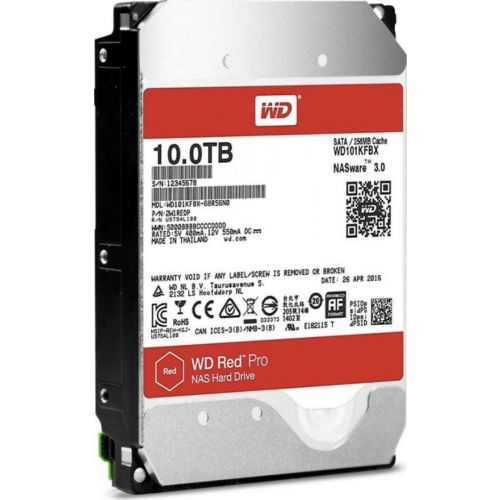 HDD WD 10 TB, Red Pro, 7.200 rpm, buffer 256 MB, pt. NAS, "WD102KFBX"