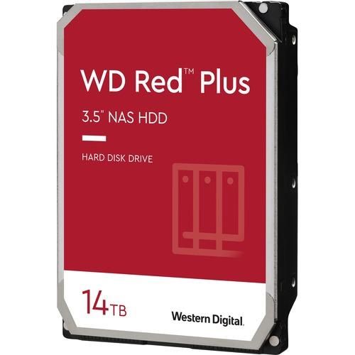 HDD WD 14TB, Red Plus, 7.200 rpm, buffer 512 MB, pt NAS, "WD140EFGX"