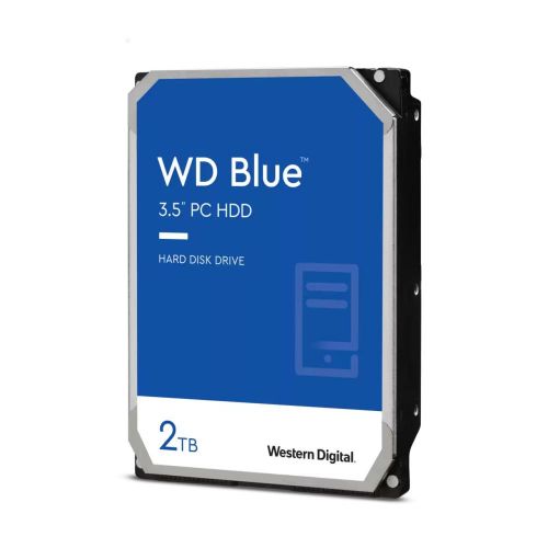 HDD WD 2TB, Blue, 7.200 rpm, buffer 256 MB, pt desktop PC, "WD20EZBX"