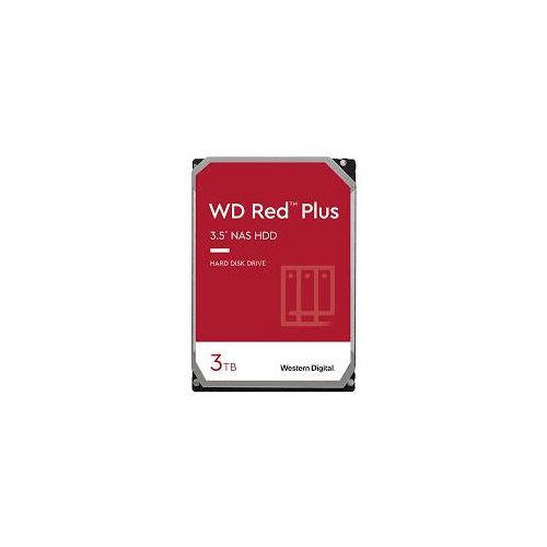 HDD WD 3TB,  Red Plus, 5.400 rpm, buffer 128 MB, pt NAS, "WD30EFZX"