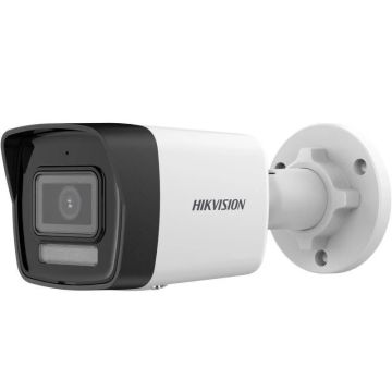 Camera supraveghere IP Hikvision DS-2CD1043G2-LIU-2.8mm, 4MP, Smart Hybrid Light, Detectare miscare, Microfon, PoE, IP67