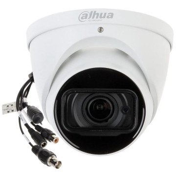 Camera dome Dahua, 8 MP (4K), lentila varifocala 3.7 - 11mm, IR 60m, Starlight