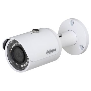 Camera supraveghere exterior Dahua HAC-HFW1200S-POC-0280B, 2 MP, IR 30 m, 2.8 mm, PoC